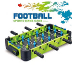 Masa de fotbal cu teren si 18 jucatori Flippy, 6 manere, cu Tablou Scor, din Metal si ABS, 51 x 44 x 17.5 cm, Design