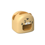 Mașină de Decojit Semințe, Flippy, Mini Deschizător, Model Tigru, Incarcare USB, 9.7x10x8.6 cm, Portocaliu