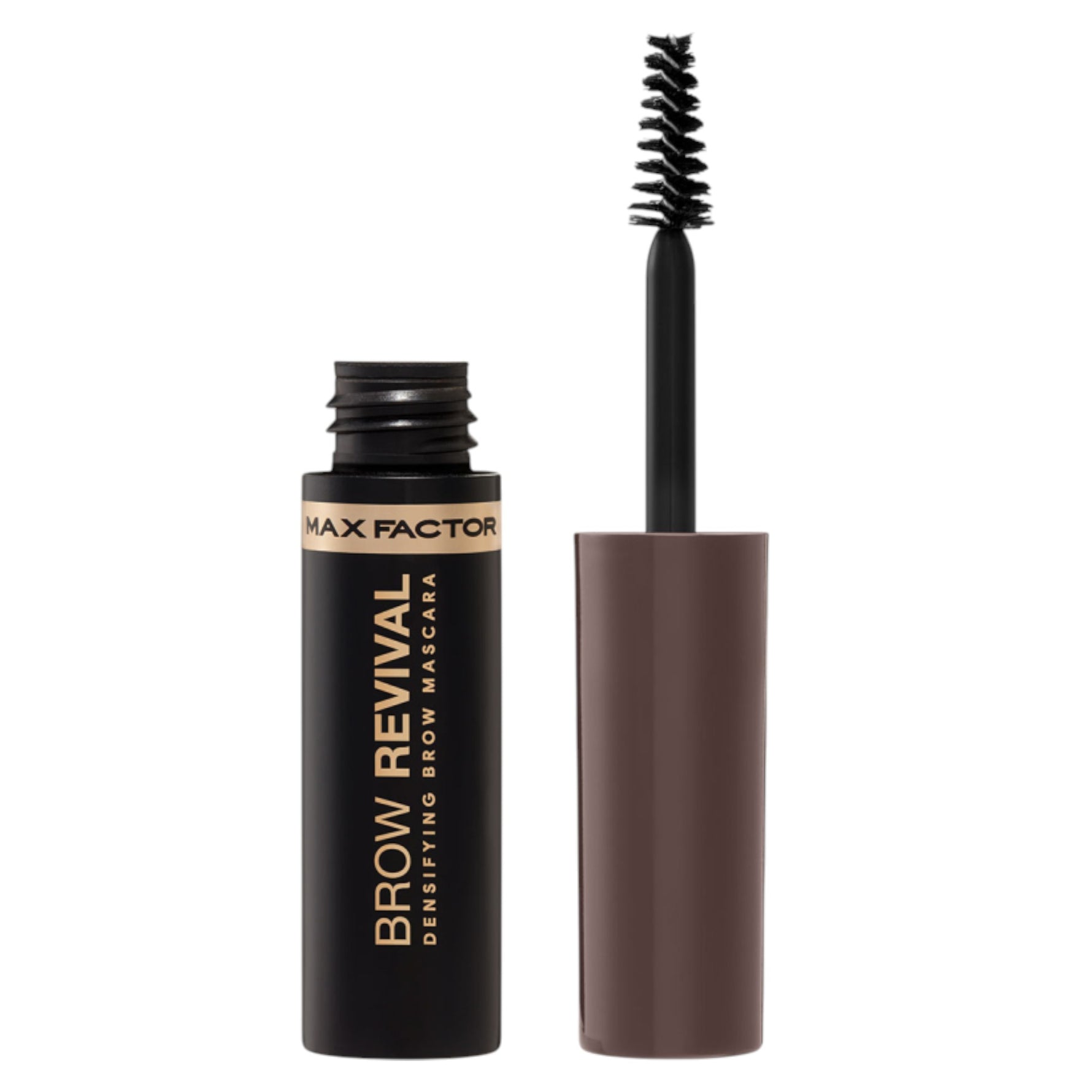 Max Factor, Brow Revival, Apă, Sprâncene mai pline, mai groase, bine definite, Gel pentru sprâncene, 005, Negru Maro, 4.5 ml