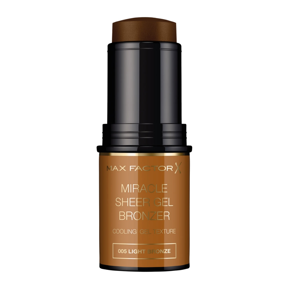Max Factor, Miracle Sheer, Bronzare, Baton de fard, 005, Bronz deschis, 8 g