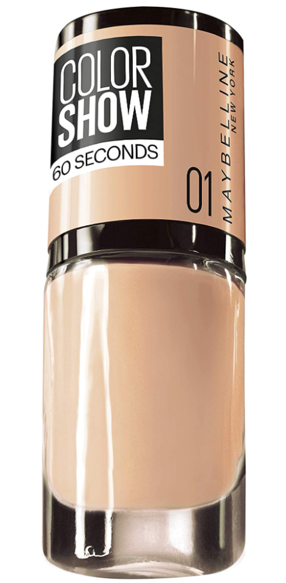 Maybelline, Color Show 60 Seconds, Lac de unghii, Nr. 1, Mergi gol, 7 ml - Olmarkt
