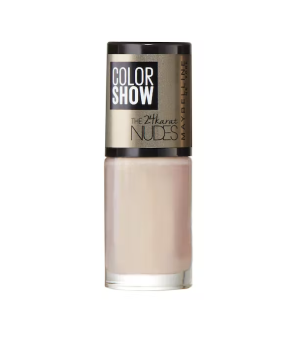 Maybelline, Color Show The 24 Karat Nudes, Lac de unghii, Nr. 475, Mătase de diamant, 7 ml - Olmarkt
