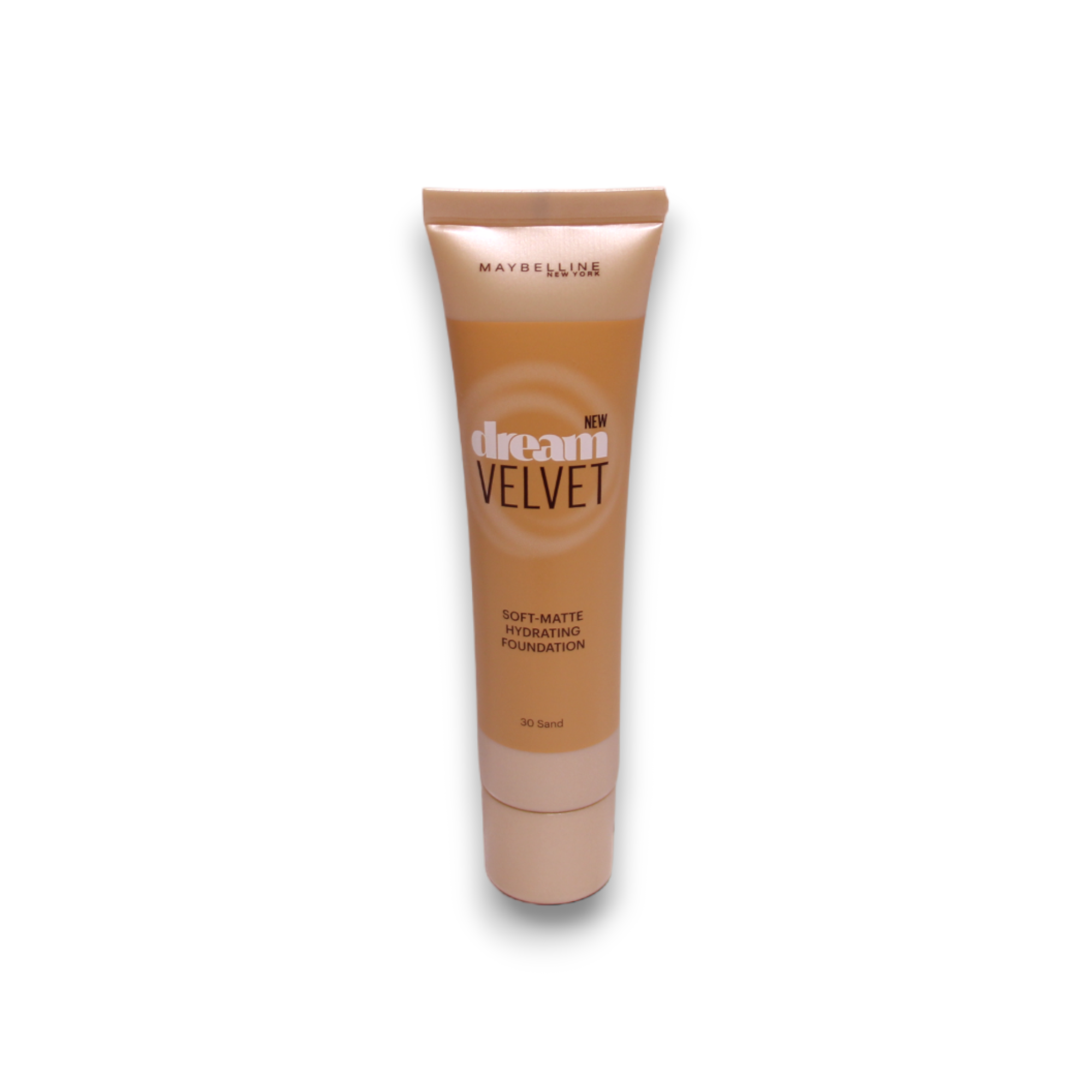 Maybelline, Dream Velvet, Mat moale, Fond de ten cremos, Nr. 30, Nisip, 30 ml - Olmarkt
