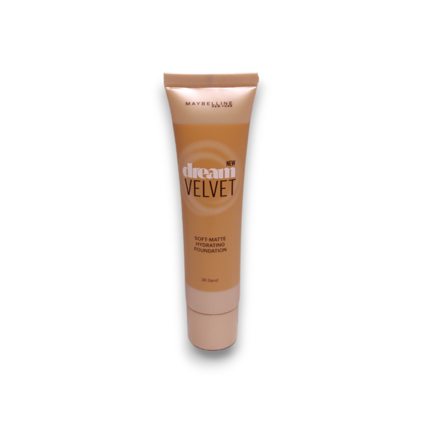 Maybelline, Dream Velvet, Mat moale, Fond de ten cremos, Nr. 30, Nisip, 30 ml - Olmarkt