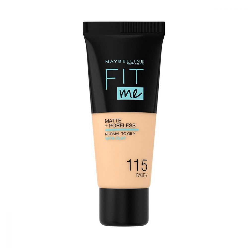 Maybelline, Fit Me Matte + Poreless, Fond de ten lichid, 150, Fildeș, 30 ml - Olmarkt