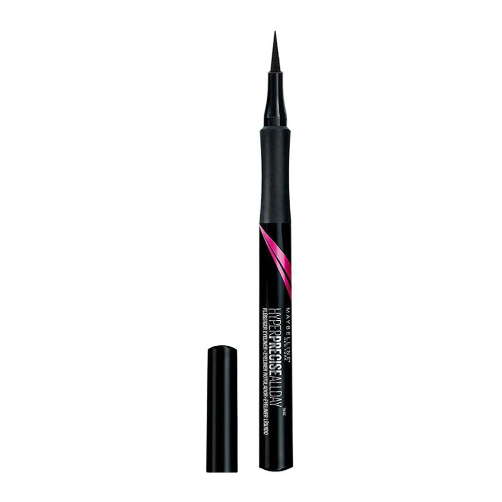 Maybelline, Hyper Precise All Day, Tuș de ochi lichid, Negru, 6 g