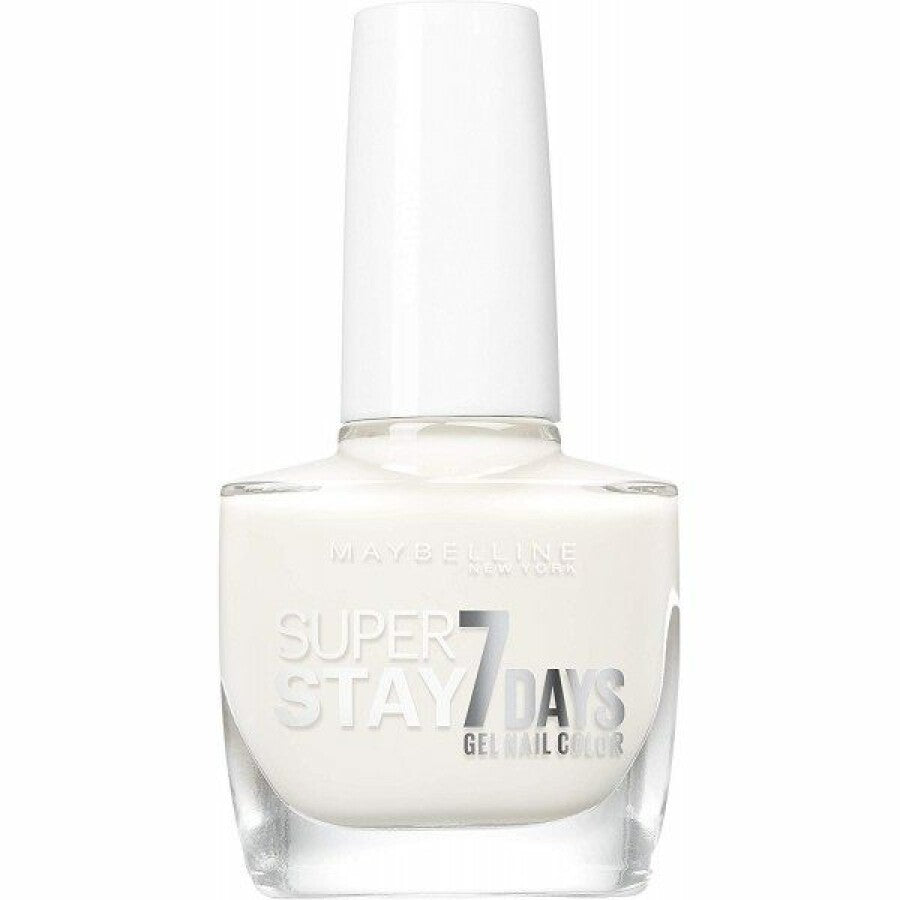 Maybelline, Super Stay 7 Days, Corector de culoare, Lac de unghii, 071, Alb pur, 10 ml - Olmarkt