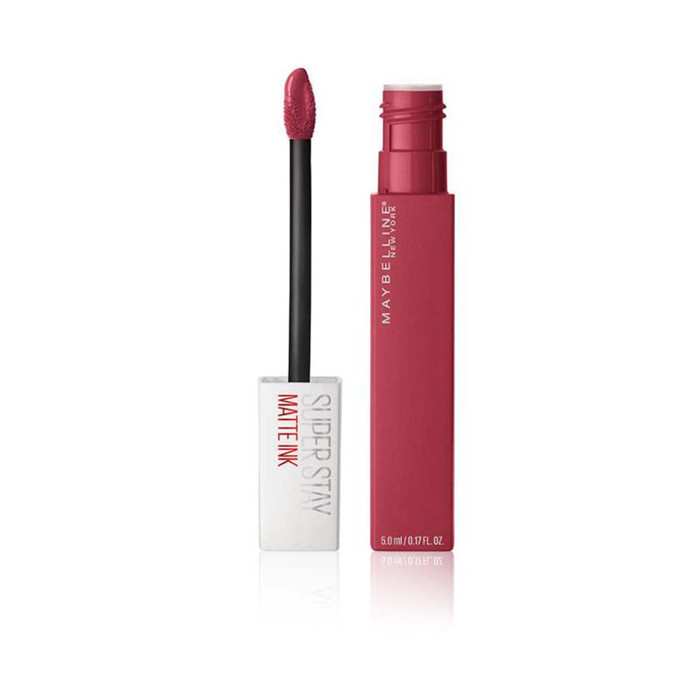 Maybelline, SuperStay Matte Ink, Mat, Ruj lichid, 80, Riglă, 5 ml