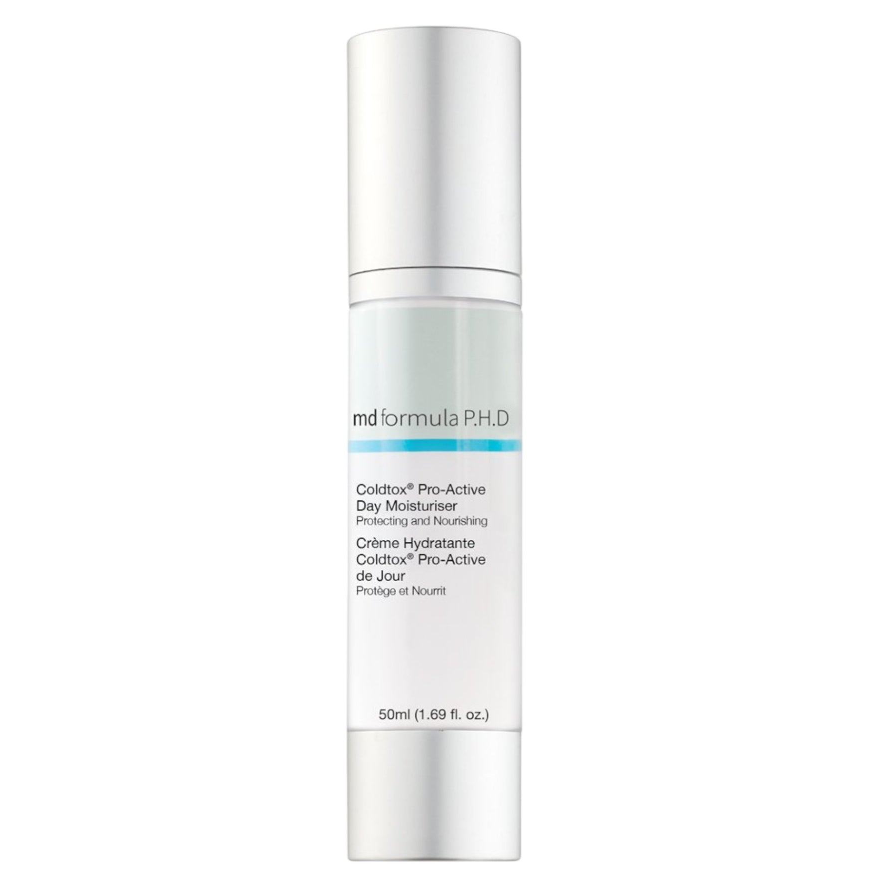 MD Formula P.H.D, Coldtox Pro-Active, Hrănitor, Zi, Smântână, Pentru față, 50 ml