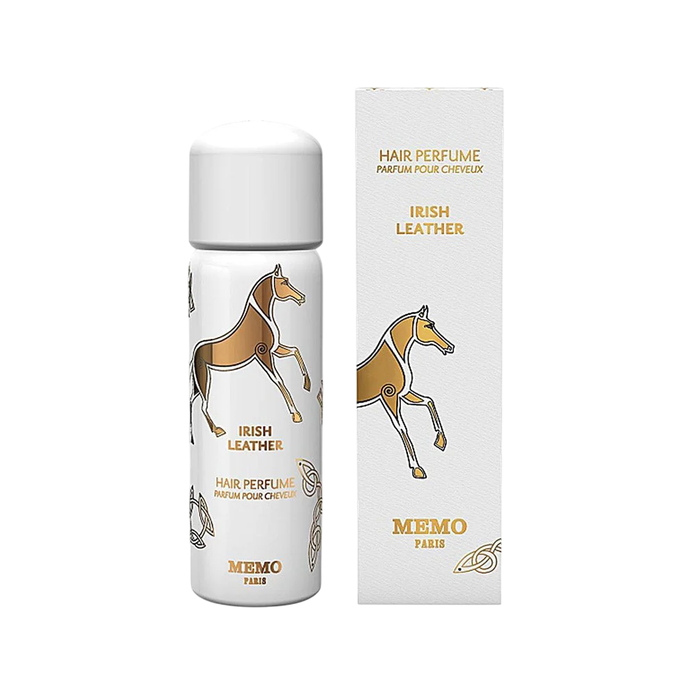 Memo Paris, Cuirs Nomades - Irish Leather, Ceață parfumată pentru păr, Pentru femei, 80 ml