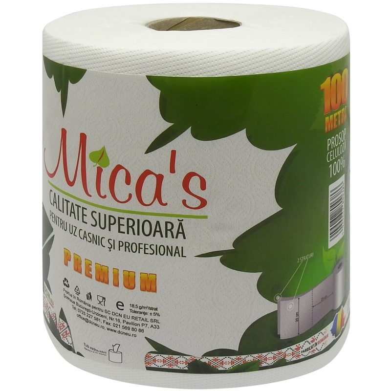 Prosop de Bucatarie, MICAS, 2 Straturi, 100 m