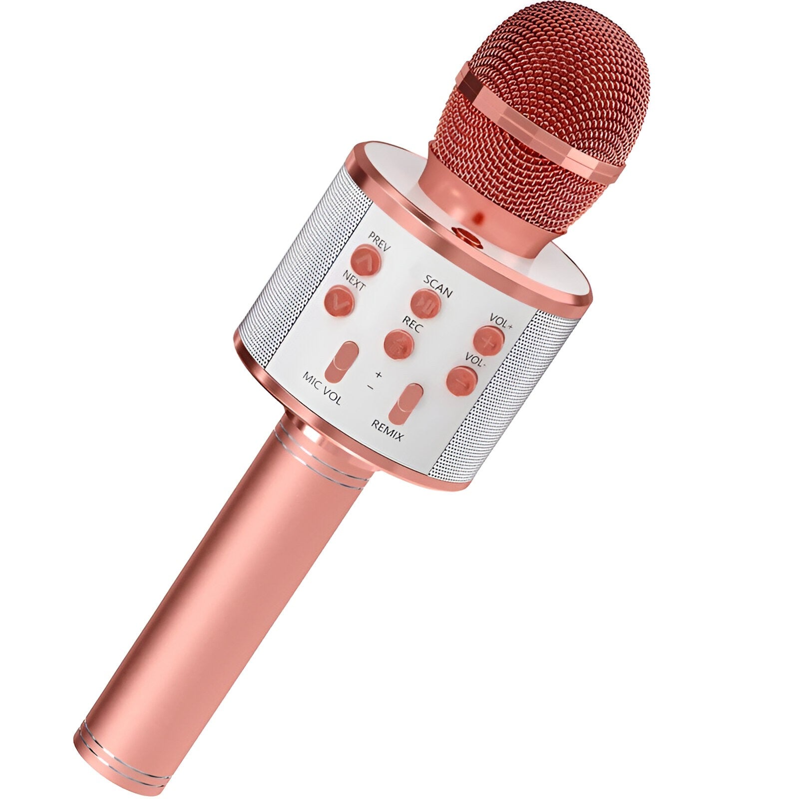 Microfon Karaoke, Flippy, pentru Copii, Bluetooth, Boxa Incorporata, Compatibil cu Orice Smartphone, Acumulator