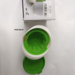 Recipient pentru Preparat Branza, Flippy, Capac de Silicon, Cheese Maker din Plastic, Strecuratoare, 17x14.5x12.8 cm,
