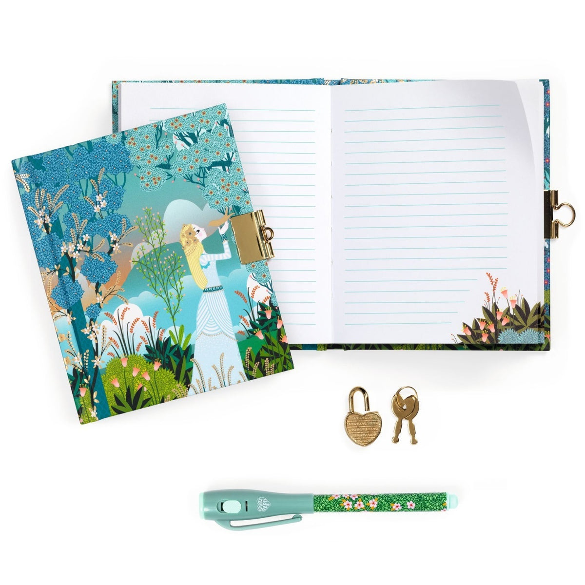Micul jurnal secret cu pix magic Charlotte, Djeco