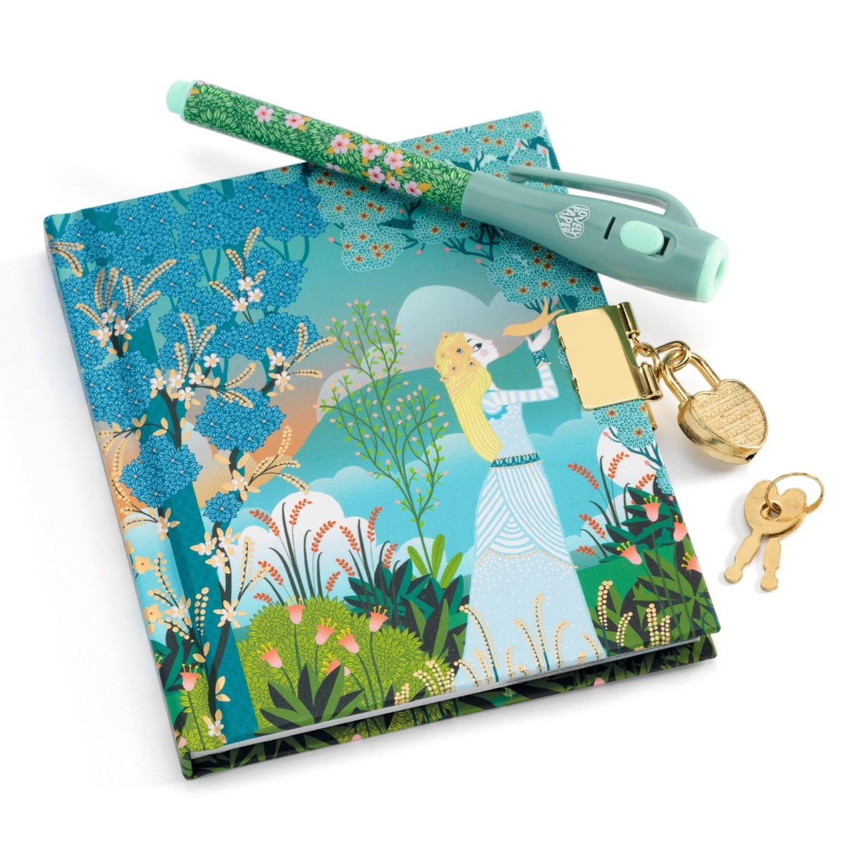 Micul jurnal secret cu pix magic Charlotte, Djeco
