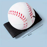 Minge Saltareata Hiperelastica, Flippy, Model Minge de Baseball cu Fixare de Mana, Space Moon Ball foarte Elastica,