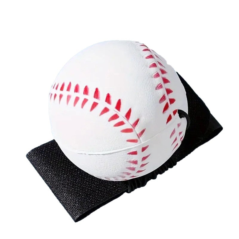 Minge Saltareata Hiperelastica, Flippy, Model Minge de Baseball cu Fixare de Mana, Space Moon Ball foarte Elastica,