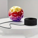 Minge Saltareata Hiperelastica, Flippy, Space Moon Ball foarte Elastica, Antistress pentru Copii, Diametru 66 mm,