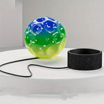 Minge Saltareata Hiperelastica, Flippy, Space Moon Ball foarte Elastica, Antistress pentru Copii, Diametru 66 mm,