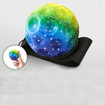 Minge Saltareata Hiperelastica, Flippy, Space Moon Ball foarte Elastica, Antistress pentru Copii, Diametru 66 mm,