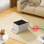 Mini Aeroterma, Flippy, Mini Radiator Electric, Putere 900 W, Buton cu 2 Trepte de Temperatura, Inchidere Automata, cu