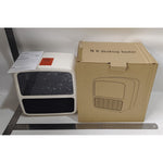 Mini Aeroterma Portabila, Flippy, Display LCD, Flacara Tip Semineu, 1500W, 2 Trepte, Oprire Automata, 22 x 22 x 15 cm,