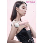 Mini Aparat de Masaj, Flippy, Tip Pistol, Incarcare USB Tip C, Portabil, Pentru Relaxare Musculara, Autonomie 120 Min,