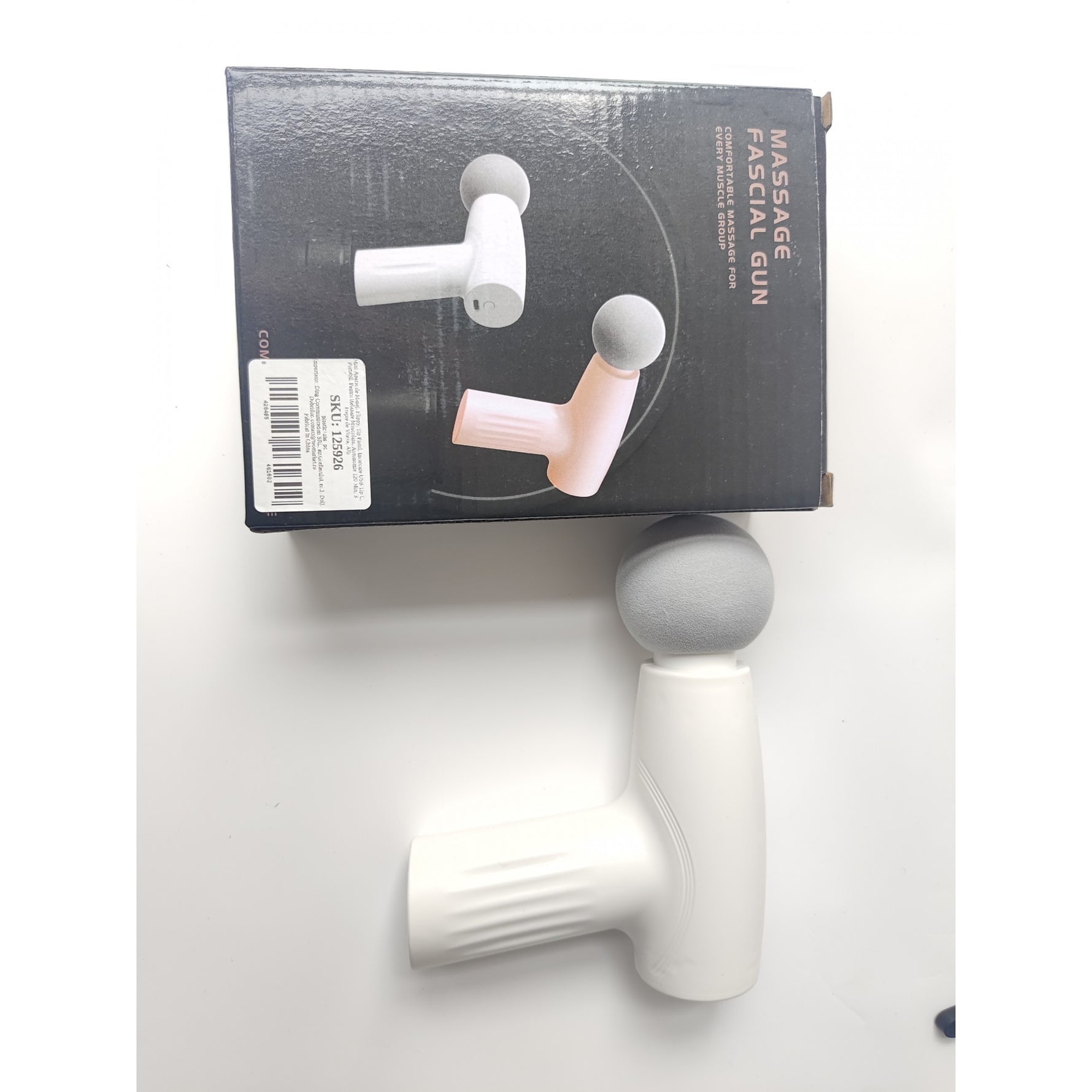 Mini Aparat de Masaj, Flippy, Tip Pistol, Incarcare USB Tip C, Portabil, Pentru Relaxare Musculara, Autonomie 120 Min,