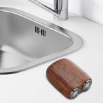 Mini Aparat de Ras Electric, Flippy, din ABS cu Fibra de Carbon, Portabil, Cap Rotativ Detasabil cu 2 Lame de Otel,