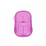 Mini Cutie de Sapun din Hartie, Flippy, de Unica Folosinta, Portabila, Potrivit pentru Calatorii, 20 buc, Roz