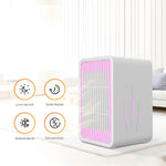 Mini Incalzitor pentru Birou, Flippy, Incalzire si Racire, 1000-1200W, cu Lumini, cu Maner, Lungime Cablu 1.5 m, 3