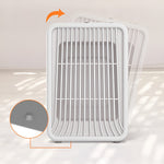 Mini Incalzitor pentru Birou, Flippy, Incalzire si Racire, 1000-1200W, cu Lumini, cu Maner, Lungime Cablu 1.5 m, 3