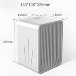 Mini Incalzitor pentru Birou, Flippy, Incalzire si Racire, 1000-1200W, cu Lumini, cu Maner, Lungime Cablu 1.5 m, 3