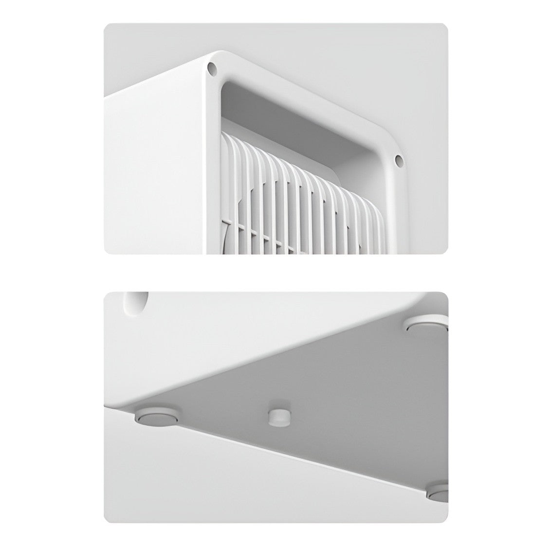 Mini Incalzitor pentru Birou, Flippy, Incalzire si Racire, 1000-1200W, cu Lumini, cu Maner, Lungime Cablu 1.5 m, 3