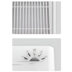 Mini Incalzitor pentru Birou, Flippy, Incalzire si Racire, 1000-1200W, cu Lumini, cu Maner, Lungime Cablu 1.5 m, 3