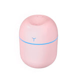 Mini Umidificator Portabil, Flippy, 2 Moduri, Aromaterapie, Silentios, Lumina Ambientala, Incarcare USB, 220 ml, 8 x 8