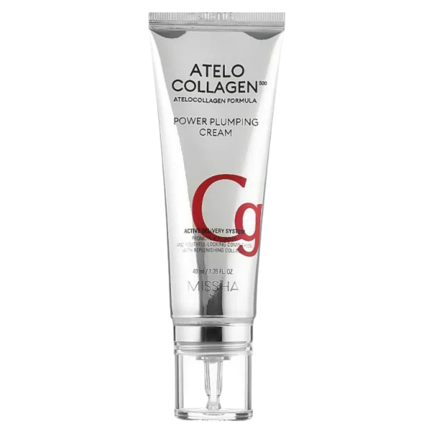 Missha, Atelo Collagen, Hidratant, Îmbunătățește volumul, Smântână, Pentru față, 40 ml