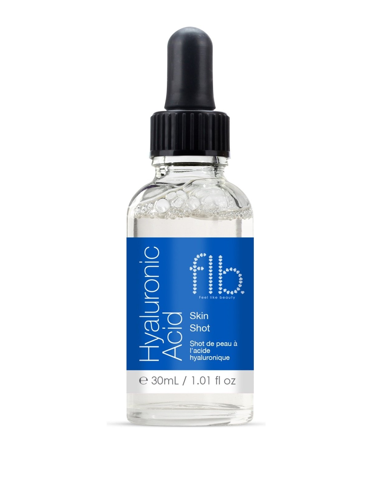 Feel Like Beauty, Skin Shot, Acid hialuronic, Hidratant, Ser, Pentru față, 30 ml