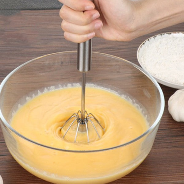 Mixer Manual, Flippy, pentru Oua Smantana Frisca Aluat, Maner Otel Inoxidabil, Usor de Utilizat si Depozitat, 29 x 7