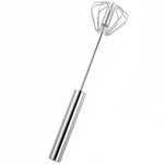 Mixer Manual, Flippy, pentru Oua Smantana Frisca Aluat, Maner Otel Inoxidabil, Usor de Utilizat si Depozitat, 33 x 7 cm