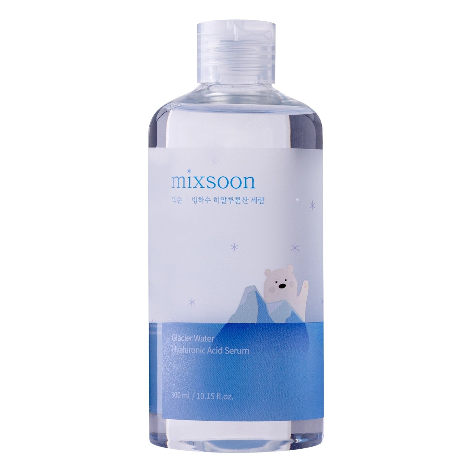Mixsoon, Glacier Water Hyaluronic Acid, Hidratant, Ser, Pentru față, 300 ml