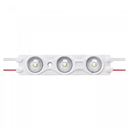 Modul 3 LED-uri 12V 1.5W 150lm SMD2835 rosu IP67 V-TAC