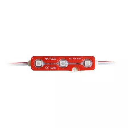 Modul 3 LED-uri SMD5050 rosu IP67 V-TAC