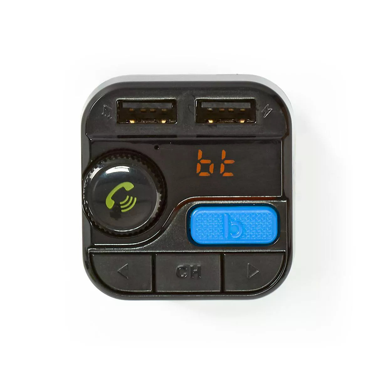 Modulator FM Nedis Hands-Free Bluetooth MicroSD Control vocal 2x USB