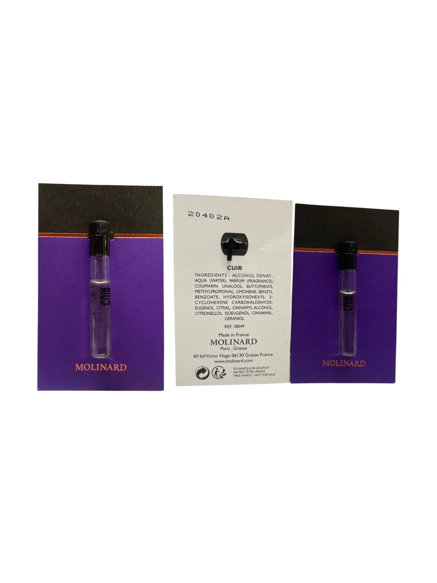 Molinard, Les Elements Collection - Cuir, Apă de parfum, Pentru femei, 1 ml Flacon - Olmarkt