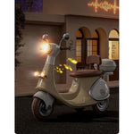Motocicletă Electrică cu 3 Roti, Flippy, Acumulator Încarcare, Anti-Rasturnare, Lumini, Sunete, Baterie 6V 7Ah,