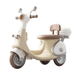 Motocicletă Electrică cu 3 Roti, Flippy, Acumulator Încarcare, Anti-Rasturnare, Lumini, Sunete, Baterie 6V 7Ah,