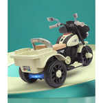 Motocicleta Electrica Flippy, cu Acumulator, cu Sistem Anti-Rasturnare, Sistem de Lumini si Muzica, Cutie de
