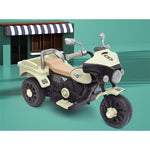 Motocicleta Electrica Flippy, cu Acumulator, cu Sistem Anti-Rasturnare, Sistem de Lumini si Muzica, Cutie de