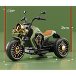 Motocicleta Electrica Flippy, cu Acumulator, Bluetooth, Sistem Anti-Rasturnare, Sistem de Lumini si Sunet, 1-8 Ani, 93